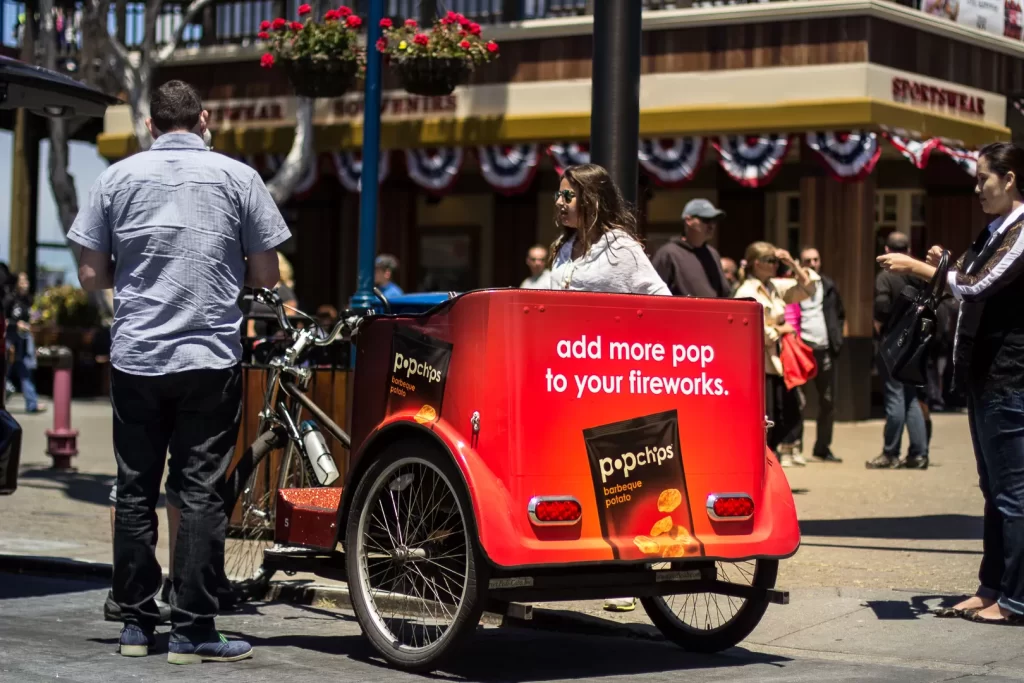 chicago pedicab ads